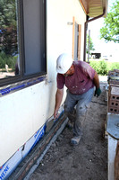 Lutheran church bricklaying 8566