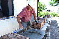 Lutheran church bricklaying 8565