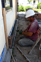 Lutheran church bricklaying 8576