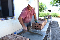 Lutheran church bricklaying 8564